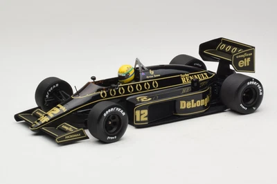 Lotus 98T Renault #12 A. Senna Team Lotus 1986 1:18 Minichamps | 540861812 - Photo 1/4