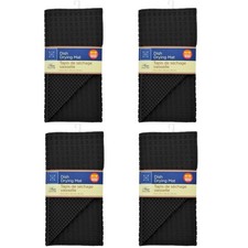 4-X DISH DRYING MAT WITH MESH BACKING--12" X 18" ASSORTED COLORS
