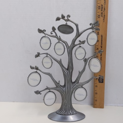 Things Remembered La Familia Family Tree Picture Frame 9 Photo Holder Metal - Picture 3 of 6