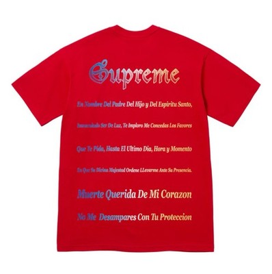 Size Large - Supreme Grim Reaper Tee Red Art Dealer SS26 IN HAND