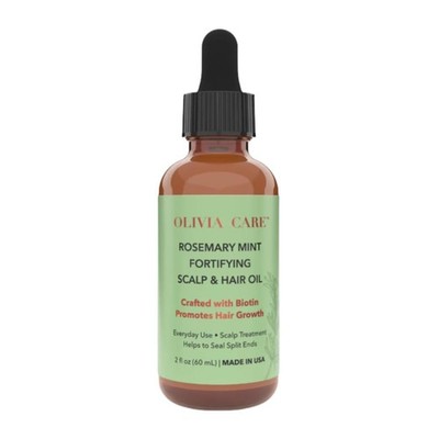 OLIVIA CARE Rosemary Oil for Hair Growth - 2 Fl Oz (Pack of 1), green 