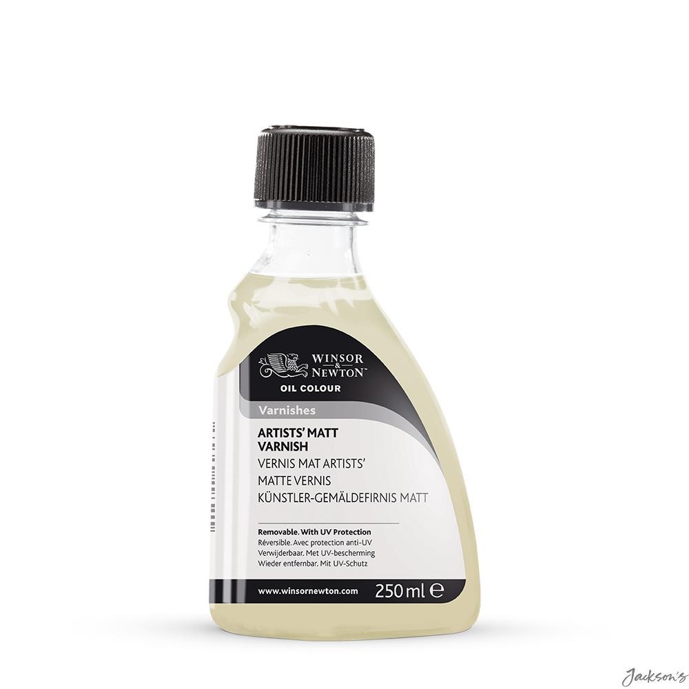 Winsor & Newton Artists' Matt Picture Varnish Solvent Based 250ml Oil Paintin...