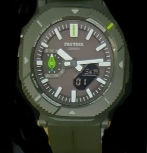 Casio Protrek PRJ-B001NJ-3JR Hiker Line Resin Band From Japan image 2