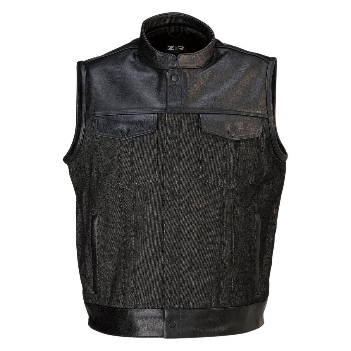Z1R 2830-0521 Linchpin Denim Vest Md Black | eBay