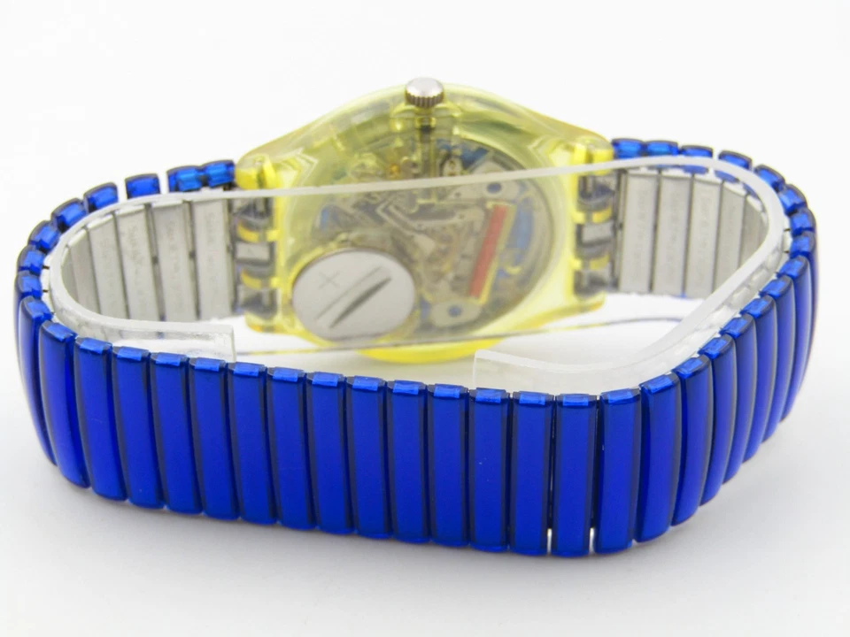 SWATCH GENT-FLEX DROP DARK - NEUWARE - EIN TRAUM IN BLAU - Bild 3 von 4
