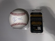 Bryce Miller Signed Official Major League Baseball Seattle Mariners JSA Auth