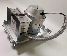 Juno TC1 4” Recessed Can Light Housing New Construction Non-IC Damp Rated NEW