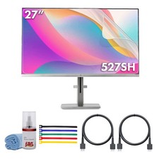 HP Series 5 27 inch FHD Height Adjust Monitor - 527sh Bundle