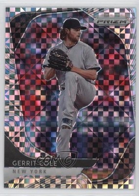 2020 Panini Prizm Tier II Power Plaid Prizm 8/75 Gerrit Cole #197 o7m