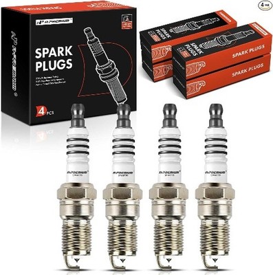 Iridium Platinum Spark Plugs Compatible with Escape 2005, Foc Style: Pack of 4