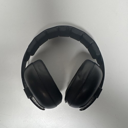 Baby Banz Infant Hearing Protection Earmuffs Black Noise Cancelling 0-2 Years