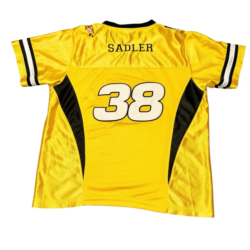 Chase Authentic Stitched Elliott Sadler #38 M&Ms Jersey Womens Medium - Image 3 of 4