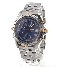 BREITLING Chronomat Bikoro B13050.1 SS/YG Date Automatic Men's Watch M#145035 2