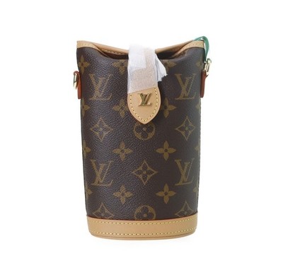 Louis Vuitton Fold Me Mini Bucket Bag Monogram Canvas GHW