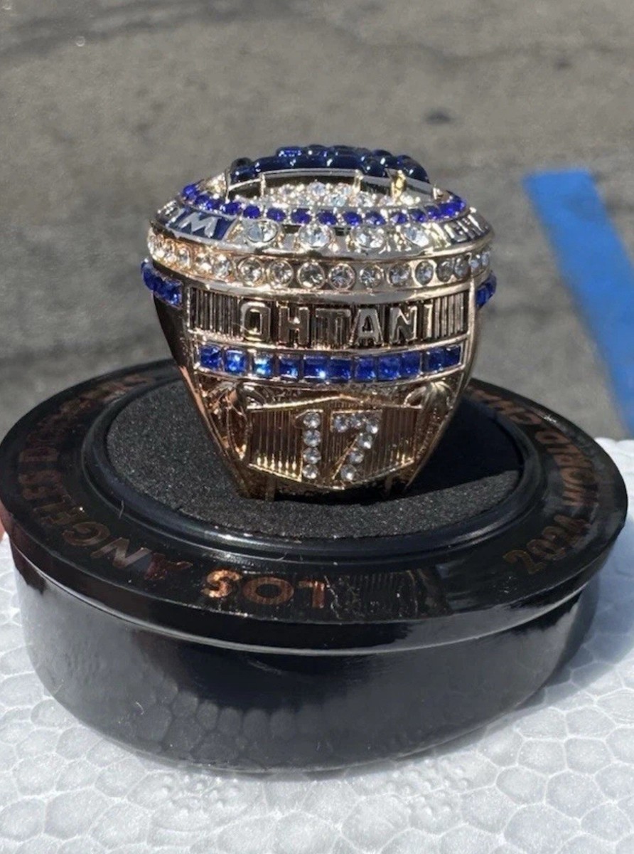 Los Angeles Dodgers Shohei Ohtani 2024 World Series Ring Replica