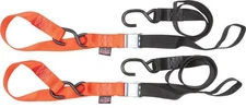 Powertye 1.5" Fat Straps w/ Soft Tye Black/Orange