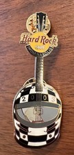 Hard Rock Cafe Indianapolis 2003 Checkered Helmet Guitar Pin