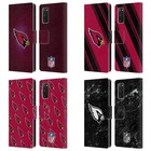 NFL ARIZONA CARDINALS KUNSTWERKEN LEDEREN BOOK COVER VOOR SAMSUNG TELEFOONS 1