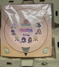 SEGA Dreamcast Console Pink Daiteikoku Official Set + Software etc USED Japan