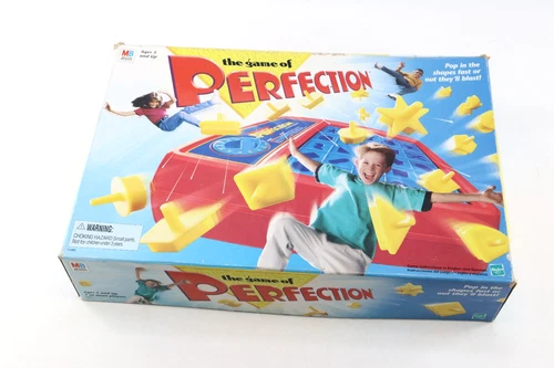 Vtg 1995 The Game Of Perfection Milton Bradley Complete