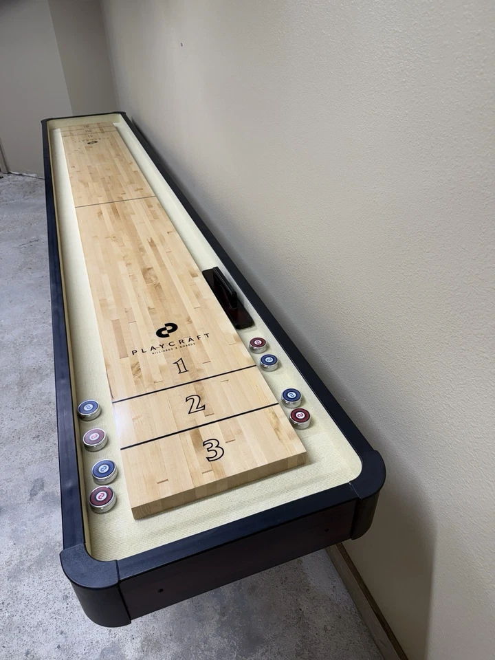 Playcraft Woodbridge - Espresso 12英尺洗牌桌 — 第 2/2 张图片