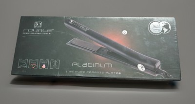New sealed Royale Platinum Ceramic plate Hair straightener