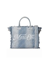 Borsa a Mano Donna Marc Ellis Fast - Poliestere Shopper con Zip jeans UNICA