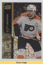 2021-22 Upper Deck Series 2 Speckled Rainbow Foil Scott Laughton #382 READ 1g3