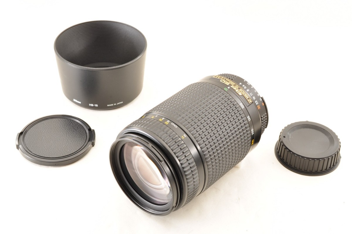 Nikon AF NIKKOR 70-300mm f/4-5.6 D ED Zoom Lens w/HOOD *Near Mint+