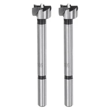 2pcs Forstner Drill Bit 5/8"(16mm) Multi-tooth Woodworking Drilling Hole Tool