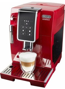DE'LONGHI Kaffeevollautomat DINAMICA ECAM358.15.R Milchaufschäumer rot