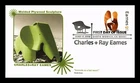 US COVER CHARLES & RAY EAMES MOLDED PLYWOOD SCULPTURE FDC FLEETWOOD