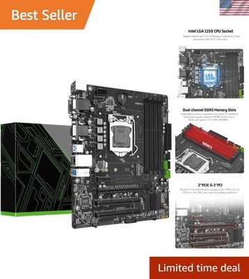 B85M PRO Motherboard for Intel Core i7/i5/i3 - Enhanced Stability