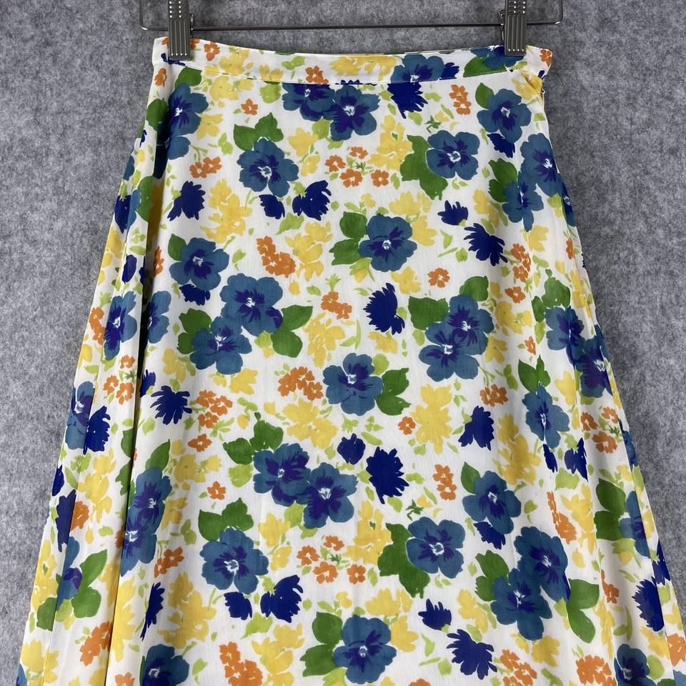 Maxi Falda Vintage Limited America Para Mujer 2 Floral Pensamiento Hada Boho Años 90 Y2K Foto 2 de 4