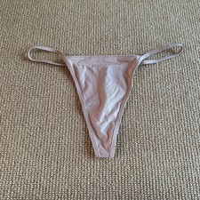 Skims Clay T-String Thong, Size 2X New