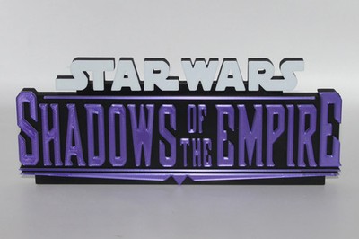 Shadows of the Empire Logo 3D printed Logo Sign Wall Desk Shelf Art