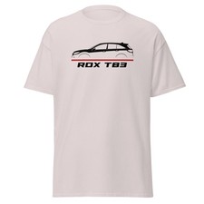 For RDX TB3 2013-2018 Fans Custom Car Birthday Gift T-Shirt Racing Unisex Tee