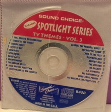 SC8438 TV THEMES    SOUND CHOICE KARAOKE CDG LOT FL GA