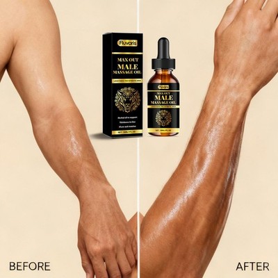 Men's Care EssentialOil Max Out Male Massage Oil LengthensThe Intimate Area B1G6