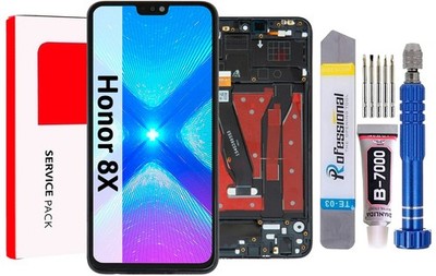 Original Display Für Huawei Honor 8X LCD Bildschirm Rahmen