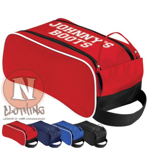 Personalised rugby boot bag for kids. Your child's name here. School PE kit. - Picture 1 of 5