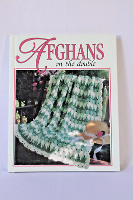 Afghans on the Double - Oxmoor House Crochet Treasury Series 1996 Pattern Book