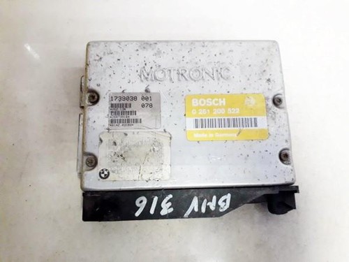 BMW 3-Series 1995 ECU Engine Computer (Engine Control Unit) 026120 #670433-19