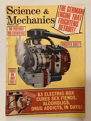 Science & Mechanics Magazine, Vintage, March 1966, Volume 37, Number 3