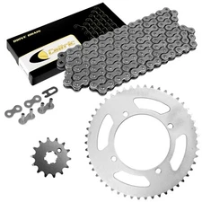 Drive Chain and Sprockets Kit for Kawasaki KX85 2001 2002 2003 2004 2005 - 2021