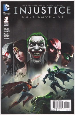 INJUSTIC GODS AMONG US 1 2 3 4 5 6 7 8 ANNUAL HI GRADE DC COMICS 2012