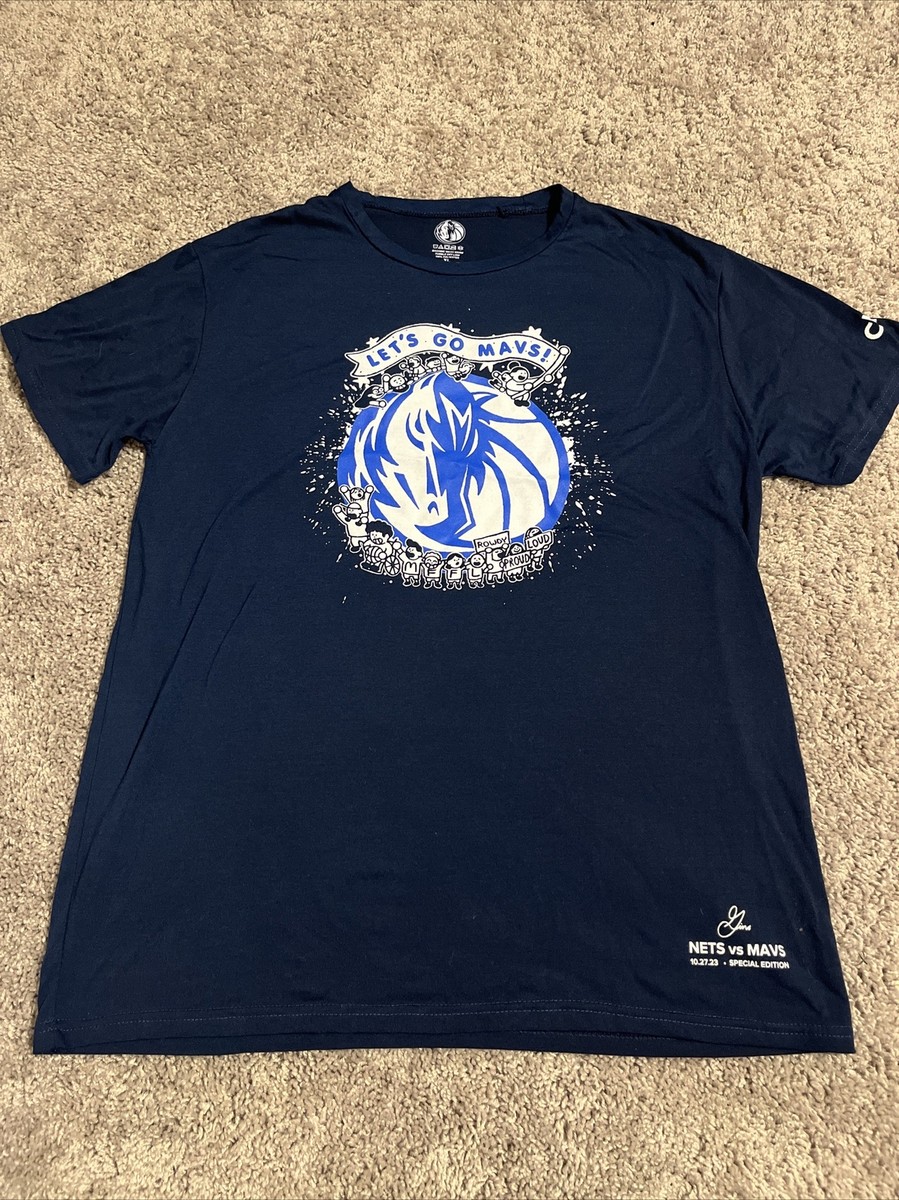 Dallas Mavericks Let's Go Mavs Special Edition T-Shirt XL