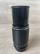 SMC Pentax-m Zoom 1:4.5 80mm 200mm Lens