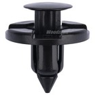 <!--F#f_0-->100 Plastic Rivet Fastener Mud Flaps Bumper Fender Push Clip 8mm Fits For Nissan<!--F/-->
