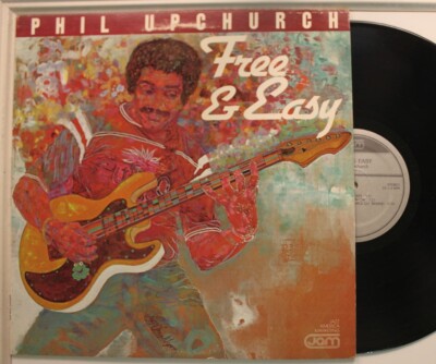 Phil Upchurch Lp Free & Easy (W/ Order Form) On Jam - Vg++ To Nm / Vg++
